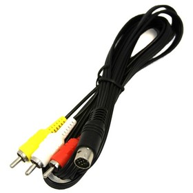 NEW Saturn - 10-Pin Composite A/V Adapter Bulk (Hexir) RCA AV Cable Adaptor