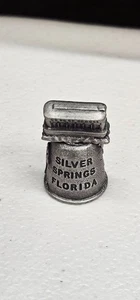 Pewter Silver Springs Florida 1" - Picture 1 of 5