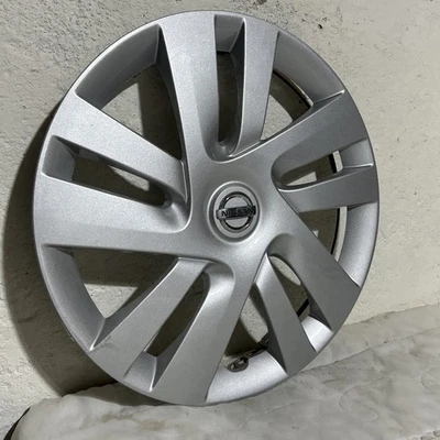 2013-2021 Nissan NV200 NV 15” Silver Wheel Cover Center Hub Cap 40315 3LM0A B549 - Image 1 of 4