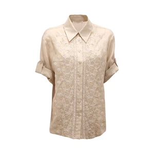 N8648 CAMICIA DONNA INTERDEE WOMAN SHORT SLEEVE SHIRT - Picture 1 of 4