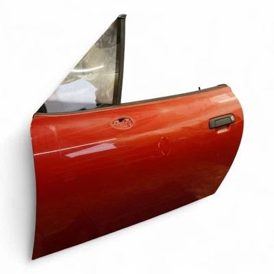 96-97 Bmw Z3 36/7 Door Panel Exterior W Handle Vent Glass Front Left Red 314 Oem - Image 1 of 4