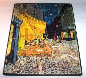 Night Café Terrace de Vincent Van Gogh, 1968 impresión enmarcada por Minerva de Dinamarca - Imagen 1 de 12