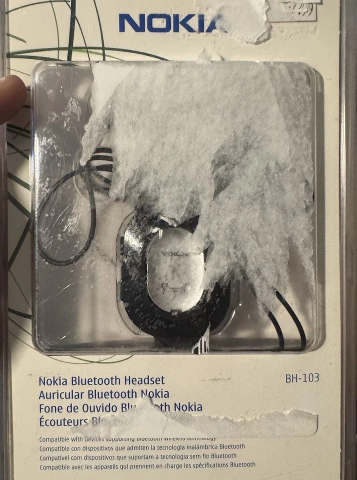 Auriculares Bluetooth Nokia BH-103 NUEVOS EN CAJA Foto 1 de 2