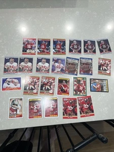 Joe Montana and Jerry Rice Huge Card Lot - Picture 1 of 1