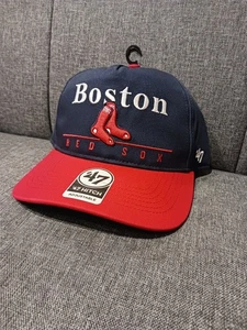 '47 Brand Boston Red Sox Hat Hitch MLB Adjustable Snapback Nautical Rope NEW - Picture 1 of 8