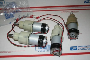 New Set of 4 18V 900Rpm Robot Motors - Prepped and RTR -Battlebot - 12v ROV mk3 - Picture 1 of 6