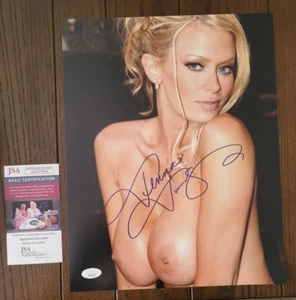 Jenna Jameson signed 11x14 Nude Photo Adult Film Star Legend Rare JSA (A) - Picture 1 of 2