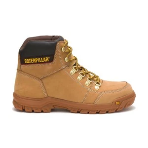 Caterpillar Men Outline Work Boot Work Boots Leather - Picture 1 of 11
