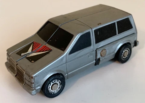 Vintage Bandai GoBots Van Guard Chrysler MiniVan Transformer Robot Cover