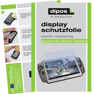 2x Schutzfolie für Archos GamePad matt Displayschutz TESTSIEGER Zeitschrift c`t - Bild 1 von 5
