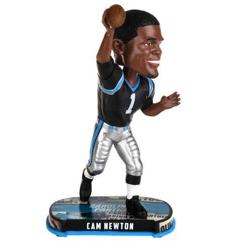 Cam Newton Carolina Panthers Headline Special Edition Bobblehead NFL Cover
