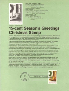 Sello de juguetes antiguos #8022 15c - Scott #1843 USPS página de recuerdo - Imagen 1 de 1