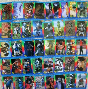 POWER RANGERS CARDS Your Pick Finish your Set New Season MultiColor Borders 1995