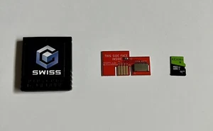 SWISS on Official Nintendo GameCube Memory Card with SD2SP2 16GB - Picture 1 of 3
