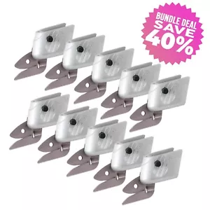 10er-Pack PPO Papier/Stoff Ersatzklinge für Pink Power HG2043/HG1214 Schere - Bild 1 von 3