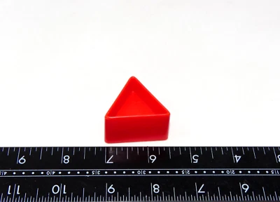 Vintage 1985 TOMY Drum-Of-Fun Yellow Square Shape Replacement Part Only - Image 1 of 3