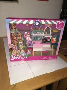 Barbie Dolls Pet Boutique Grooming Store 25 pcs Playset Kids Toy Girls cat NEW - Picture 1 of 8