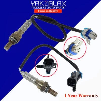 2pcs Oxygen Sensor For 04 05 Impala 04-07 Pontiac Grand Prix 3.8L Up Downstream - Image 1 of 4