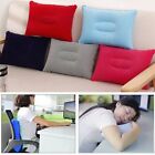 Home Bed Car Hiking Camping Rest Flocking Cushion Square Inflatable Air Pillow