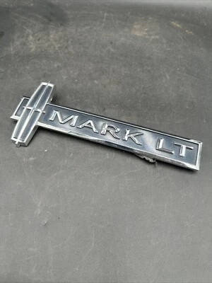 2006-2008 Lincoln Mark LT Front Fender Emblem Badge RIGHT PASSENDER Side Chrome - Image 1 of 4