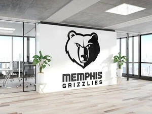 Memphis Grizzlies Basketball NBA Vinyl Decal Sticker Car Wall Window Kids - Picture 1 of 5