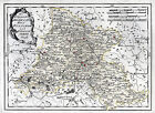 Böhmen Bitschow Novy Bydzov  Königgrätz Hradec Králové Landkarte 1791 Original