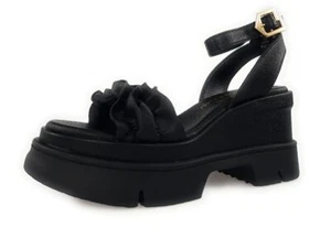 Bagatt Trish Damenschuhe Sandalen Hoch Schwarz Freizeit