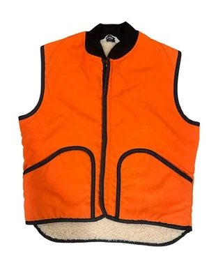 Chaleco de Caza Woolrich De Colección Para Hombre Mediano Sherpa Forrado de Vellón Foto 1 de 4