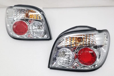 NEW LED Tail Lights Clear Rear Lamp For TOYOTA YARIS 1999 2000 2001 2002 2003 - Image 1 of 4