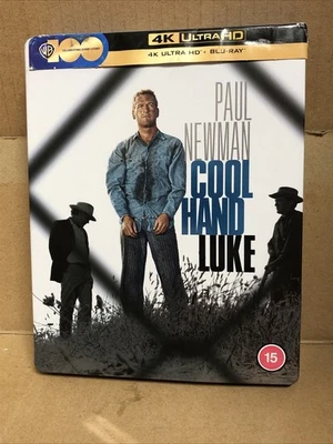 Cool Hand Luke Steelbook [4K Ultra HD] [1967] [Blu-ray] [Region Free] - Image 1 of 4