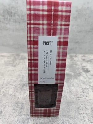 Pier 1 Watermelon Zing Reed Diffuser (Two) New in Box New Old stock Discontinued - Image 1 of 4