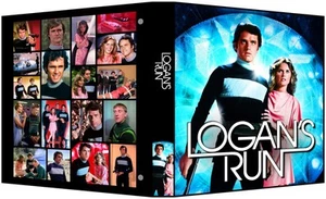 LOGAN'S RUN TV Custom 3-Ring Binder Photo Album GREGORY HARRISON/HEATHER MENZIES - Picture 1 of 2