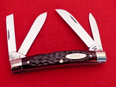 Cuchillo Case XX USA 1974 sello grande y pequeño hueso congreso 64052 Foto 1 de 4