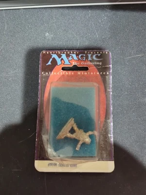 Magic The Gathering Pewter Miniatures Goblin King 9106 Heartbreak 1993 Sealed  - Image 1 of 4