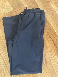 Old Navy Tech Pants Boys XXL(18) Charcoal Gray Tapered Leg Zip Pocket Stretch - Picture 1 of 7