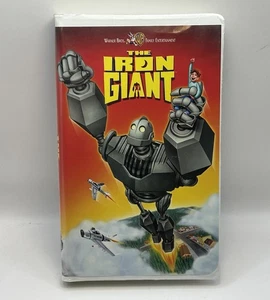 The Iron Giant VHS 1999 Video Tape Kids Family Movie VTG Clamshell Nearly New! - Picture 1 of 10