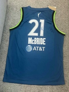 Kayla McBride Minnesota Lynx Autograph Signed Jersey Size Large BAS COA Beckett - Picture 1 of 4