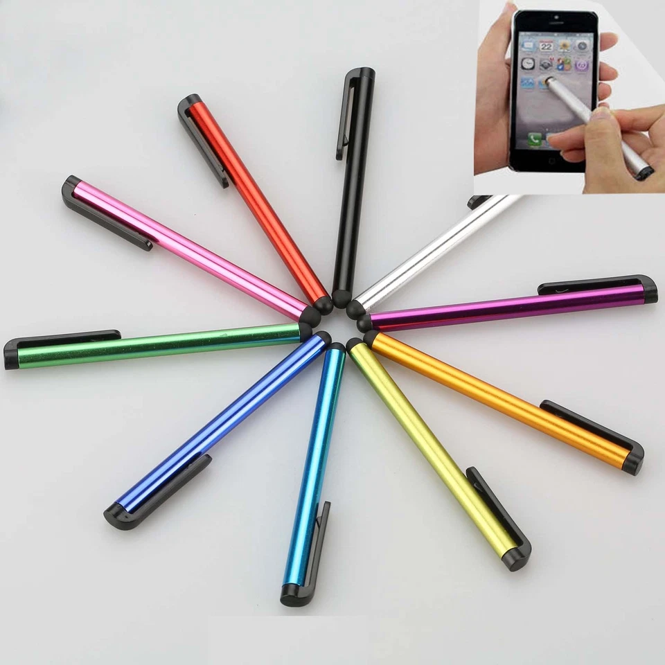 Lápiz óptico táctil capacitivo universal para tableta iPhone 6s iPad Samsung Foto 1 de 4
