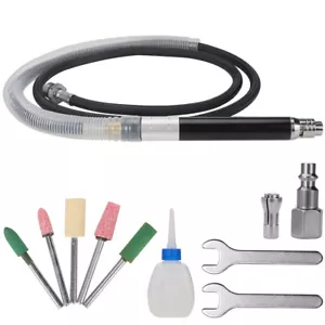 Mini Micro Air Die Grinder Pencil Pneumatic Polishing Rotary Engraver Tool Kit - Picture 1 of 9