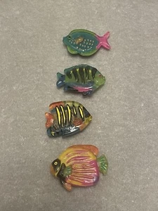 Tropical Fish Button Covers - Picture 1 of 2
