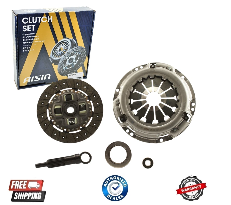 JUEGO DE EMBRAGUE GENUINO AISIN para TOYOTA COROLLA SPORT DLX SR5 GTS AE86 1984-1987 TRACCIÓN TRASERA Foto 1 de 1