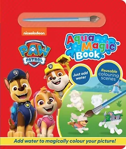 Paw Patrol Aqua Magic Pintura al Agua Reutilizable A4 Actividad Colorear Libro Pad - Imagen 1 de 1