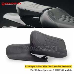 Passenger Pillow Seat w/Rear Fender Set For Harley Sportster S RH1250S 2021-2022 - Picture 1 of 10