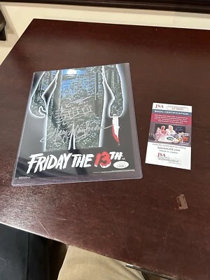 Foto firmada autografiada por Harry Manfredini 8x10 Beckett certificado de autenticidad JSA viernes 13 Foto 1 de 4