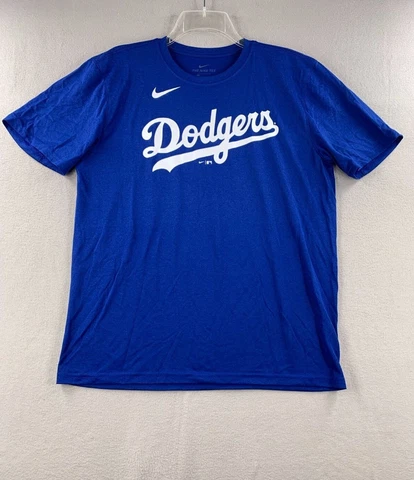 New Los Angeles Dodgers Nike Wordmark Legend Performance T-Shirt Men's Large Cover