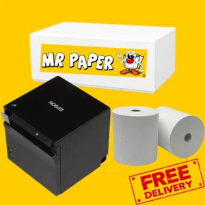 Epson TM-M30II-NT Thermal Paper Rolls (Box of 20 Rolls) - Picture 1 of 3