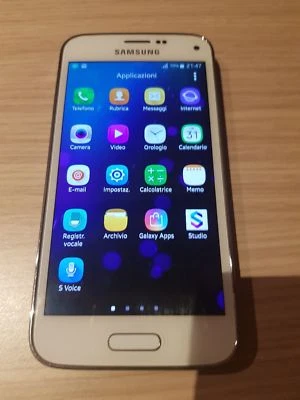 Samsung Galaxy S5 MINI 16GB 4,5 Pollici HD (Bianco) NUOVO - Immagine 1 di 2