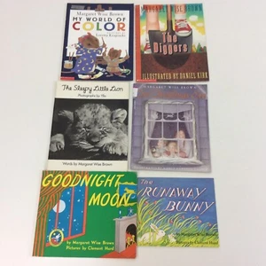 Goodnight Moon Margaret Wise Brown Big Red Barn Runaway 6 Picture Book Lot - Picture 1 of 4