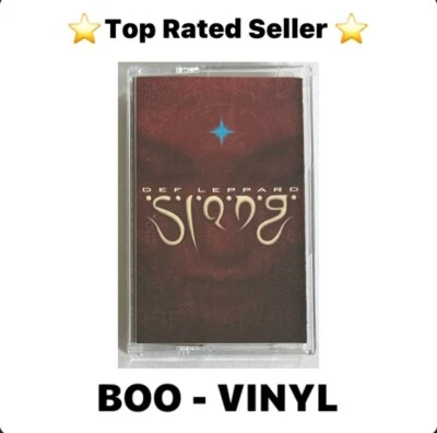 Def Leppard - Slang - Original UK Cassette Album Hard Rock Ex / M Condition - Imagen 1 de 4