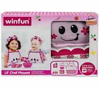 Winfun Lil' Chef Playset with 7 Pieces of Dress Up Fun Pink